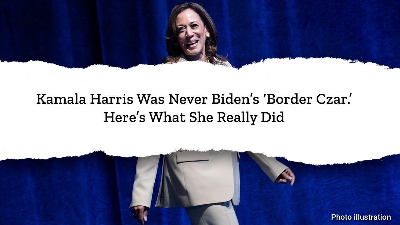 Liberal media contradicts their own reporting by claiming Kamala Harris never served as 'border czar.'