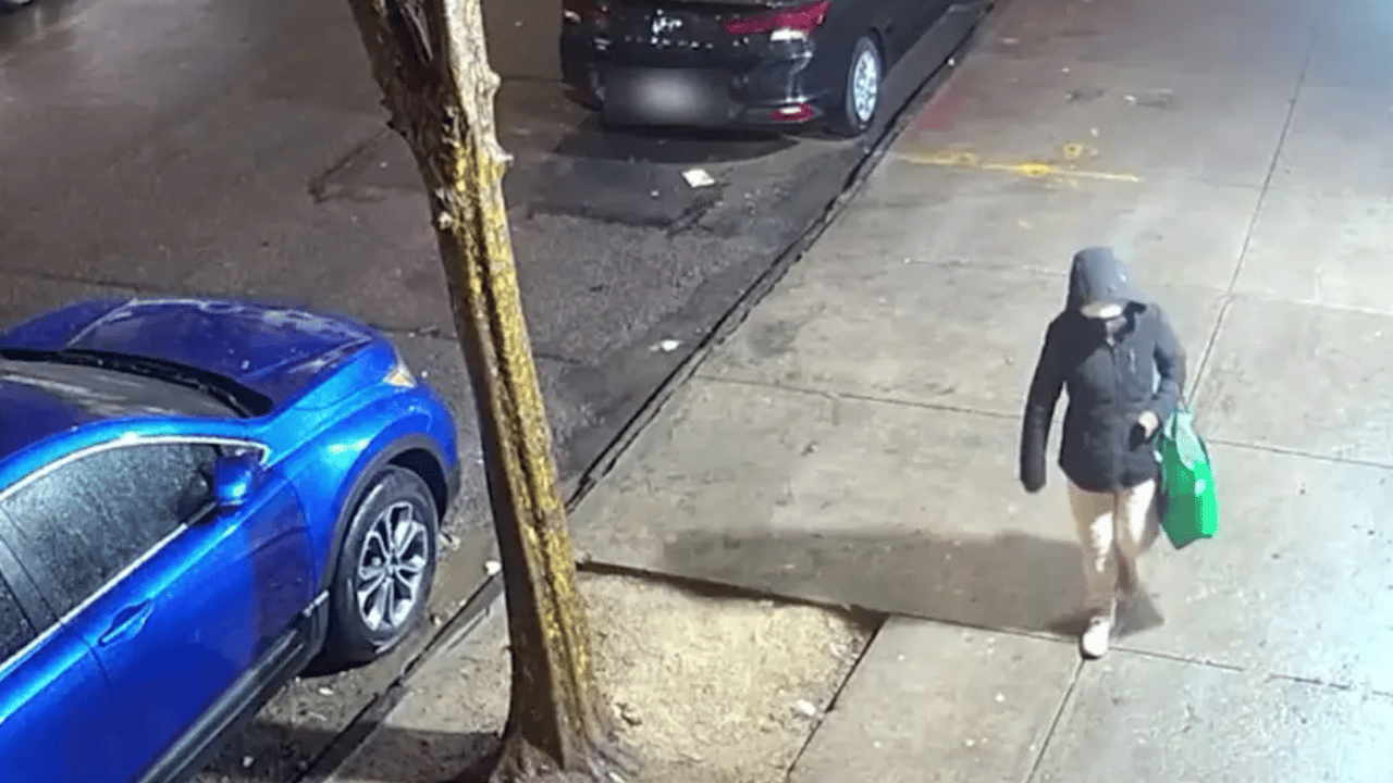 A suspect is being sought by the NYPD after a baby was found abandoned in a bag on a NYC street.