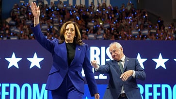 In a surprising virtual appearance at the DNC, Harris energizes the crowd while campaigning in a crucial swing state.