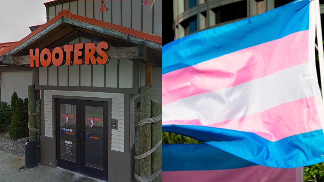 Hooters accused of sex-based discrimination after refusing to hire transgender woman.