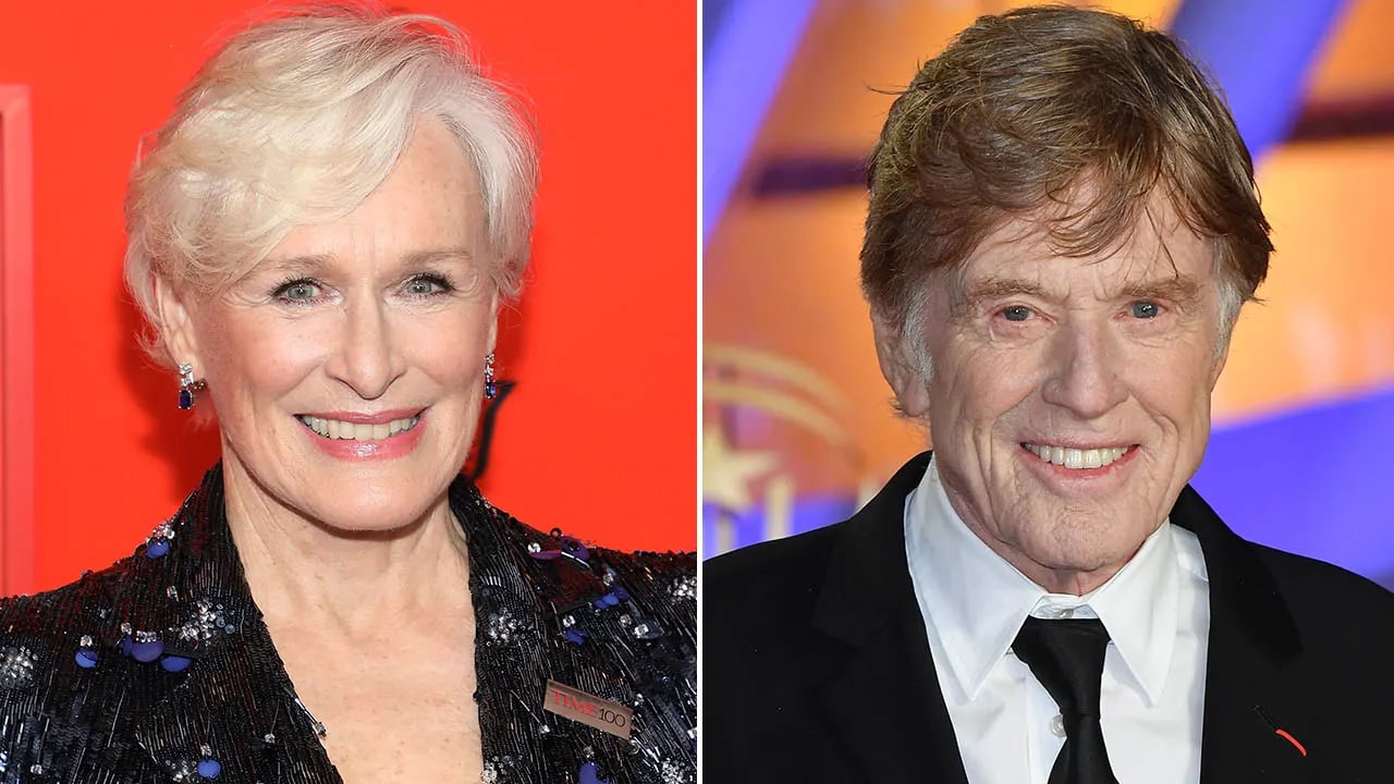 Robert Redford's on-screen kiss with Glenn Close was his biggest regret.