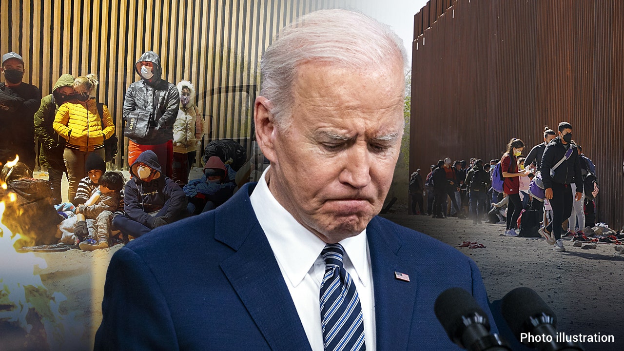 Government data shows a surge in the number of illegal immigrants under Biden's administration.