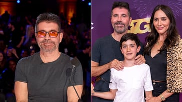 Simon Cowell, an 'AGT' judge, had a rare public outing with his son and fiancée after he disclosed that a 10-year-old saved him.