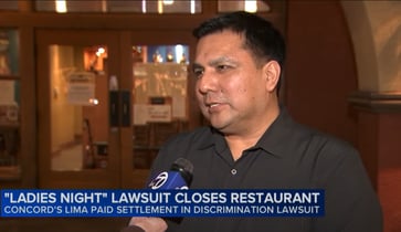 A California restaurant owned by a family shut down following a lawsuit accusing it of gender discrimination for its "Ladies Night" promotion.