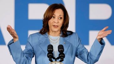 New Mexico rancher accuses Kamala Harris of pandering by expressing support for border wall.